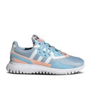 【 ADIDAS HER STUDIO LONDON X ORIGINAL FLEX BIG KID 'COLORFUL BLOSSOMS' / HAZE CORAL CLOUD WHITE CLEAR SKY 】 アディダス スタジオ 白色 ホワイト スカイ ジュニア キッズ ベビー マタニティ スニーカー(4)