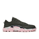 【 ADIDAS RAF SIMONS X DETROIT RUNNER 039 OLIVE 039 / OLIVE NIGHT CARGO PINK 】 アディダス デトロイト オリーブ ナイト カーゴ ピンク ラフシモンズ スニーカー メンズ