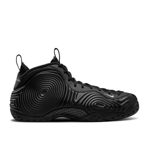 【 NIKE COMME DES GARçONS HOMME PLUS X AIR FOAMPOSITE ONE 'BLACK' / BLACK BLACK BLACK 】 フォームポジット 黒色 ブラック エアフォームポジットワン スニーカー メンズ ナイキ
