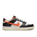 【 NIKE DUNK LOW PREMIUM GS 'HALLOWEEN' 2021 / SAIL BLACK STARFISH 】 ダンク プレミアム 黒色 ブラック ダンクロー ジュニア キッズ ベビー マタニティ スニーカー ナイキ