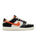 【 NIKE DUNK LOW PREMIUM PS 'HALLOWEEN' 2021 / SAIL BLACK STARFISH 】 ダンク プレミアム 黒色 ブラック ダンクロー ジュニア キッズ ベビー マタニティ スニーカー ナイキ