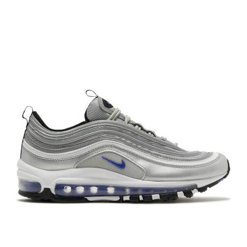 【 NIKE AIR MAX 97 GS 'SILVER VIOLET' / METALLIC SILVER BLACK WHITE 】 マックス 銀色 シルバー 黒..