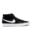 【 NIKE BLAZER COURT MID SB 'BLACK WHITE' / BLACK BLACK WHITE 】 ブレイザー コート ミッド エスビ...