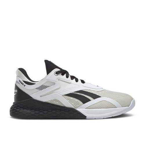 【 REEBOK WMNS NANO X 'WHITE BLACK' / BLACK FOOTWEAR WHITE FOOTWEAR 】 リーボック ナノ 黒色 ブラック 白色 ホワイト スニーカー レディース