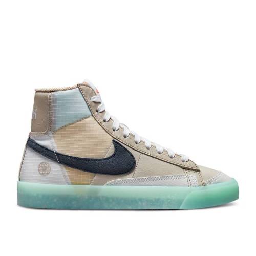 楽天スニケス【 NIKE BLAZER MID '77 GS 'MOVE TO ZERO - CREAM' / CREAM II ORANGE GLACIER ICE 】 ブレイザー ミッド ゼロ クリーム 橙 オレンジ アイスクリーム ジュニア キッズ ベビー マタニティ スニーカー ナイキ