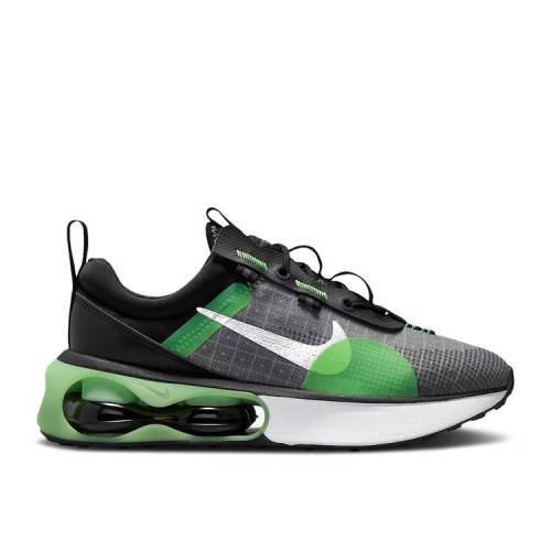  NIKE AIR MAX 2021 GS 'BLACK GREEN STRIKE' / BLACK GREEN STRIKE IRON ...