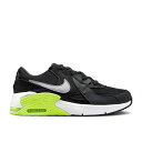【 NIKE AIR MAX EXCEE PS 'DARK SMOKE GREY VOLT' / DARK SMOKE GREY BLACK VOLT WOLF 】 マックス 灰色 グレー 黒色 ブラック エアマックス ジュニア キッズ ベビー マタニティ スニーカー ナイキ(4)