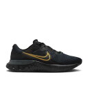 y NIKE RENEW RUN 2 'BLACK METALLIC GOLD' / BLACK DARK SMOKE GREY METALLIC z  F ubN DF O[ Xj[J[ Y iCL