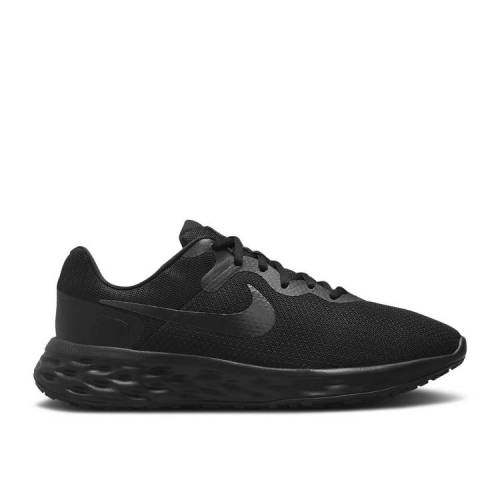 ナイキ NIKE レボリューション 黒色 ブラック 灰色 グレー 'TRIPLE BLACK' スニーカー メンズ 【 NIKE REVOLUTION 6 EXTRA WIDE BLACK DARK SMOKE GREY 】