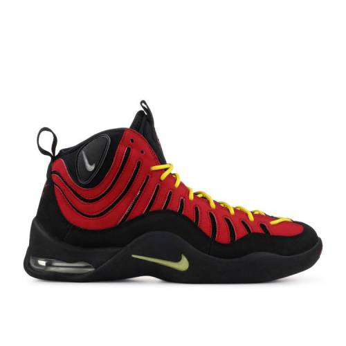 【 NIKE AIR BAKIN 'BLACK RED' 2013 / BLACK METALLIC SILVER VARSITY 】 黒色 ブラック 銀色 シルバー スニーカー メンズ ナイキ