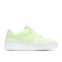 y NIKE WMNS AIR FORCE 1 SAGE LOW 'BARELY VOLT' / BARELY VOLT BARELY VOLT WHITE z F zCg GAtH[X Xj[J[ fB[X iCL