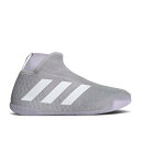 y ADIDAS WMNS STYCON LACELESS HC 'GREY TWO PURPLE TINT' / GREY TWO CLOUD WHITE PURPLE z AfB_X  p[v DF O[ F zCg Xj[J[ fB[X