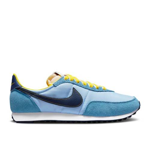 【 NIKE WAFFLE TRAINER 2 039 PSYCHIC BLUE 039 / PSYCHIC BLUE YELLOW STRIKE SAIL 】 ワッフル トレーナー 青色 ブルー 黄色 イエロー ストライク スニーカー メンズ ナイキ