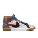 【 NIKE ZOOM BLAZER MID PREMIUM SB 'MOSAIC PACK - DARK WINE' / DARK WINE PINK OXF...