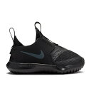 【 NIKE FLEX RUNNER TD 'BLACK ANTHRACITE' / BLACK ANTHRACITE 】 黒色 ブラック ベビー ナイキ