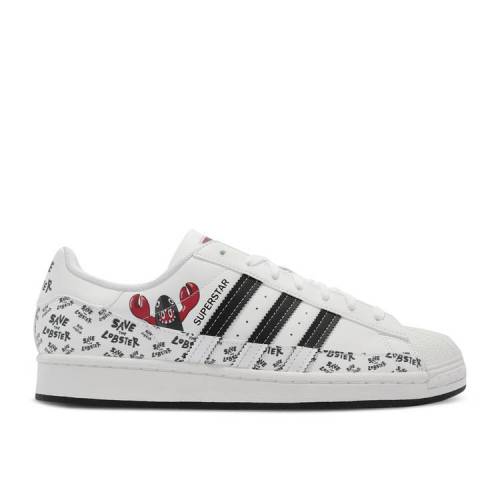 y ADIDAS PHILIP COLBERT X SUPERSTAR 'SAVE THE LOBSTER' / FOOTWEAR WHITE SCARLET CORE z AfB_X X[p[X^[ F zCg RA Xj[J[ Y