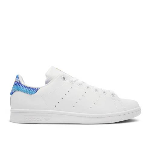 【 ADIDAS WMNS STAN SMITH 'WHITE BLUE' / CLOUD WHITE BLUE GOLD METALLIC 】 アディダス 白色 ホワイト 青色 ブルー ゴールド スタンスミス スニーカー レディース