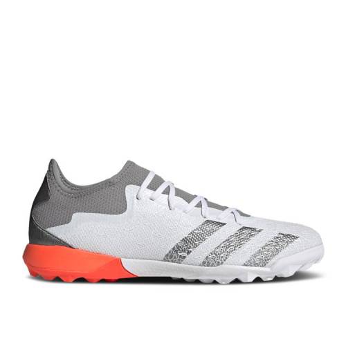 【 ADIDAS PREDATOR FREAK.3 TF 'DEMONSCALE - WHITE SOLAR RED' / CLOUD WHITE IRON METALLIC SOLAR 】 アディダス プレデター 白色 ホワイト スニーカー メンズ