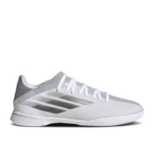 【 ADIDAS X SPEEDFLOW.3 IN J 'WHITE SOLAR RED' / CLOUD WHITE IRON METALLIC SOLAR 】 アディダス 白色 ホワイト ジュニア キッズ ベビー マタニティ スニーカー