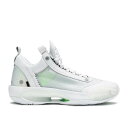 【 AIR JORDAN AIR JORDAN 34 LOW PF 039 PURE MONEY 039 / WHITE PURE PLATINUM ELECTRIC 】 ナイキ 白色 ホワイト ピュア プラチナム エアジョーダン スニーカー メンズ