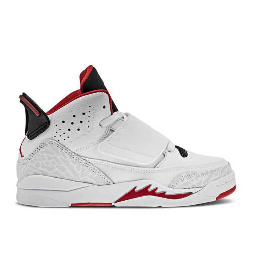 【 AIR JORDAN JORDAN SON OF MARS PS / WHITE GYM RED BLACK 】 ナイキ 白色 ホワイト 赤 レッド 黒色 ブラック エアジョーダン ジュニア キッズ ベビー マタニティ スニーカー