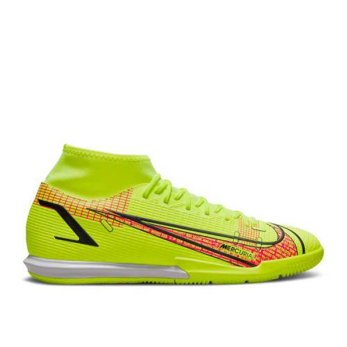 ナイキ NIKE アカデミー クリムゾン 黒色 ブラック 'VOLT CRIMSON' スニーカー メンズ 【 NIKE MERCURIAL SUPERFLY 8 ACADEMY IC BRIGHT VOLT CRIMSON BLACK 】