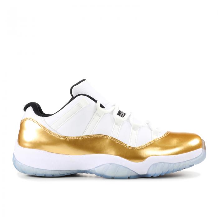 【 AIR JORDAN AIR JORDAN 11 RETRO LOW 039 CLOSING CEREMONY 039 / WHITE MTLC GOLD COIN BLACK 】 ナイキ 白色 ホワイト ゴールド コイン 黒色 ブラック エアジョーダン スニーカー メンズ