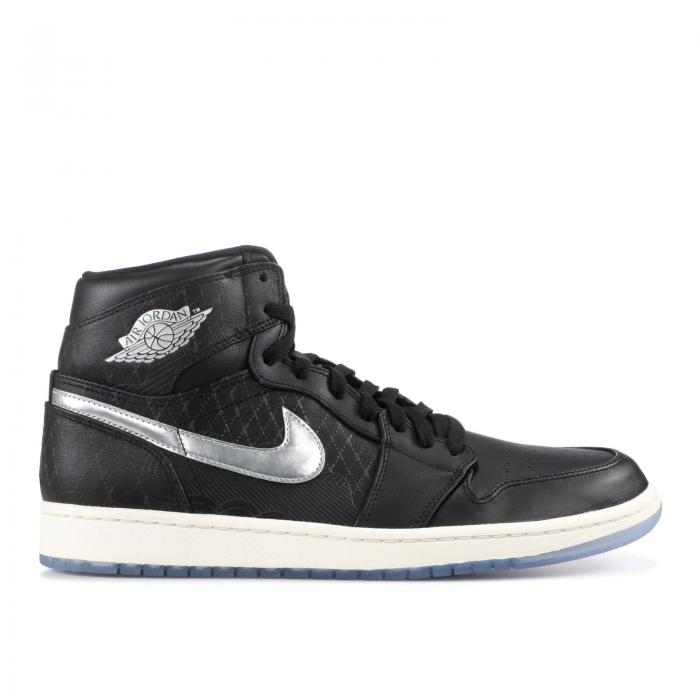 【 AIR JORDAN AIR JORDAN 1 RETRO HIGH 'PASSPORT' / BLACK MTLC SILVER SAIL 】 ナイキ ハイ 黒色 ブラック 銀色 シルバー エアジョーダン スニーカー メンズ