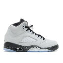 エアジョーダン AIR JORDAN 灰色 グレー 黒色 ブラック エアジョーダン 'WOLF GREY' ジュニア キッズ 【 5 RETRO GS WOLF GREY BLACK 】