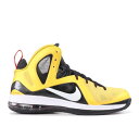 【 NIKE LEBRON 9 P.S. ELITE 'TAXI' / VARSITY MAIZE WHITE BLACK SPORT 】 レブロン エリート ...