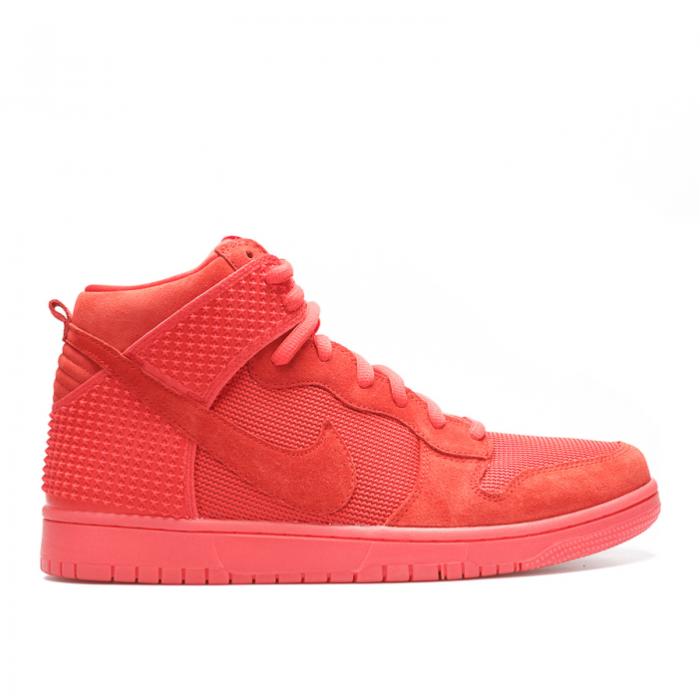 【 NIKE DUNK HI CMFT PREMIUM 'RED OCTOBER' / LT CRIMSON LT CRIMSON 】 ダンク プレミアム クリムゾン スニーカー メンズ ナイキ