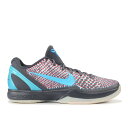 【 NIKE ZOOM KOBE 6 039 ALL STAR - 3D HOLLYWOOD 039 / DARK GREY CHLRN BLUE DRNG RD 】 ズーム コービー 灰色 グレー 青色 ブルー スニーカー メンズ ナイキ