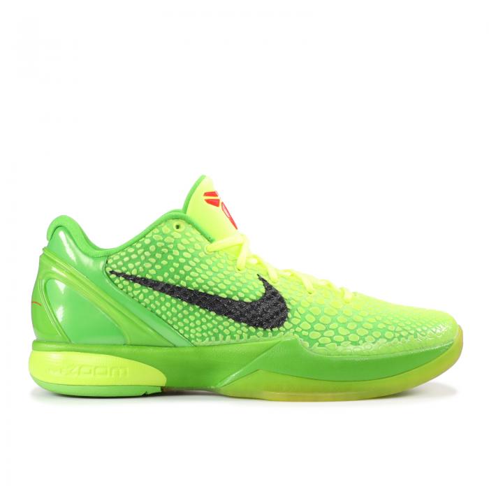 【 NIKE ZOOM KOBE 6 'GRINCH' 2010 / LIME GREEN VARSITY RED BLACK 】 ズーム コービー ライム 緑...