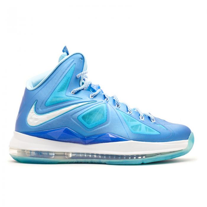 【 NIKE LEBRON 10+ SPORT PACK 'BLUE DIAMOND' / PHOTO BLUE WINDCHILL TD PL BL 】 レブロン 青色 ブルー スニーカー メンズ ナイキ