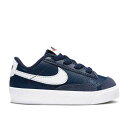 ナイキ NIKE ブレイザー ビンテージ ヴィンテージ 紺色 ネイビー 白色 ホワイト '77 'MIDNIGHT NAVY' ベビー 【 VINTAGE NIKE BLAZER LOW TD MIDNIGHT NAVY SAIL WHITE 】 【送料無料・関税込み・追加料金なし・