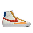 【 NIKE WMNS BLAZER MID '77 'CAMPFIRE ORANGE' / SAIL WHITE CAMPFIRE ORANGE 】 ブレイザー ミッド 白色 ホワイト 橙 オレンジ スニーカー レディース ナイキ(4)