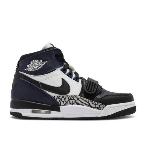 【 AIR JORDAN JORDAN LEGACY 312 BG 'MIDNIGHT NAVY' / MIDNIGHT NAVY BLACK WHITE 】 ナイキ レガシー 紺色 ネイビー 黒色 ブラック 白色 ホワイト エアジョーダン ジュニア キッズ ベビー マタニティ スニーカー