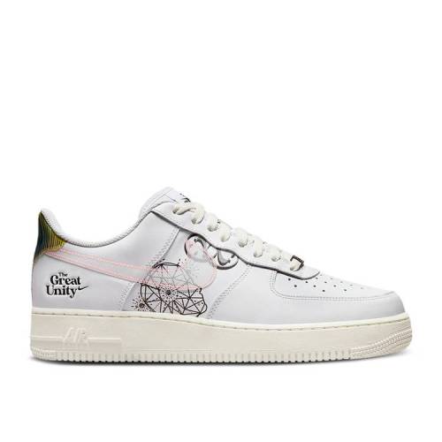 【 NIKE AIR FORCE 1 BG 'THE GREAT UNITY' / WHITE WHITE BLACK PINK SALT 】 白色 ホワイト 黒色 ブラック ピンク エアフォース ジュニア キッズ ベビー マタニティ スニーカー ナイキ 1