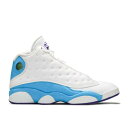 【 AIR JORDAN AIR JORDAN 13 RETRO 039 CP3 HOME 039 / WHITE BLUE LAGOON COURT PURPLE 】 ナイキ サーティーン 白色 ホワイト 青色 ブルー コート 紫 パープル エアジョーダン スニーカー メンズ