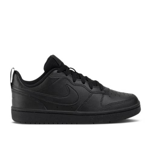 【 NIKE COURT BOROUGH LOW 2 GS 'TRIPLE BLACK' / BLACK BLACK BLACK 】 コート 黒色 ブラック コ...