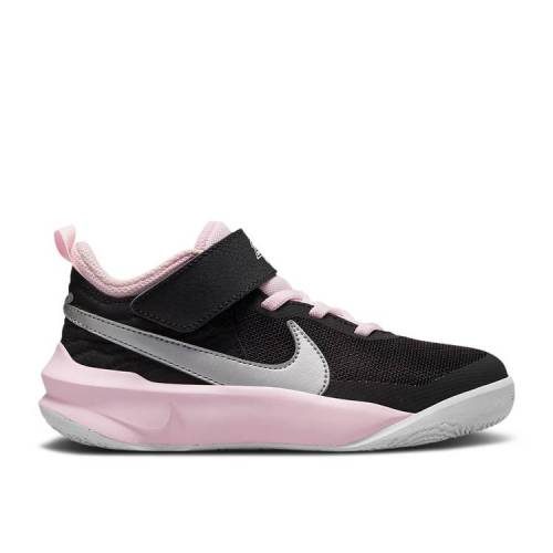  NIKE TEAM HUSTLE D10 PS 'BLACK PINK FOAM' / BLACK PINK FOAM WHITE ME...