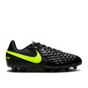 【 NIKE TIEMPO LEGEND 8 CLUB MG GS 'BLACK VOLT' / BLACK VOLT 】 ティエンポ レジェンド クラブ 黒色 ブラック ジュニア キッズ ベビー マタニティ スニーカー ナイキ(4)