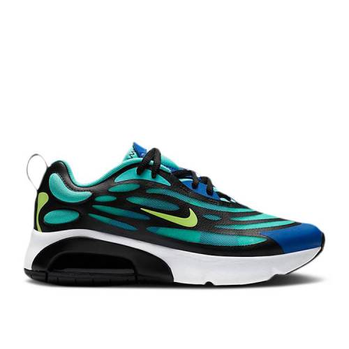 【 NIKE AIR MAX EXOSENSE GS 'HYPER TURQUOISE' / HYPER TURQUOISE GAME ROYAL 】 マックス ゲーム エアマックス ゲームロイヤル 青 ブルー ジュニア キッズ ベビー マタニティ スニーカー ナイキ