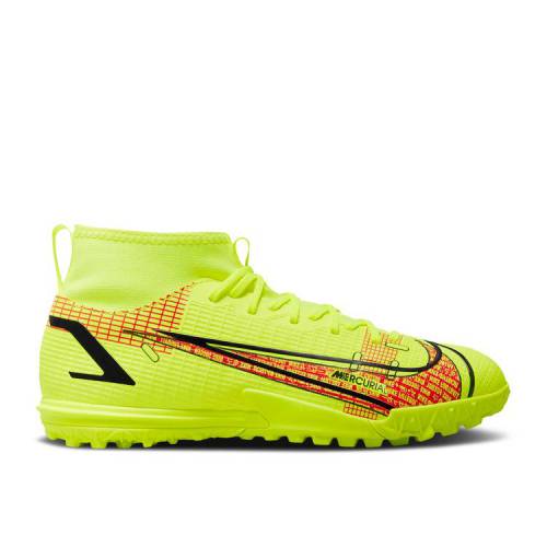 ナイキ NIKE アカデミー 青色 ブルー 'VOLT CRIMSON' ジュニア キッズ 【 NIKE MERCURIAL SUPERFLY 8 ACADEMY TF GS BRIGHT LAPIS BLUE VOID VOLT 】