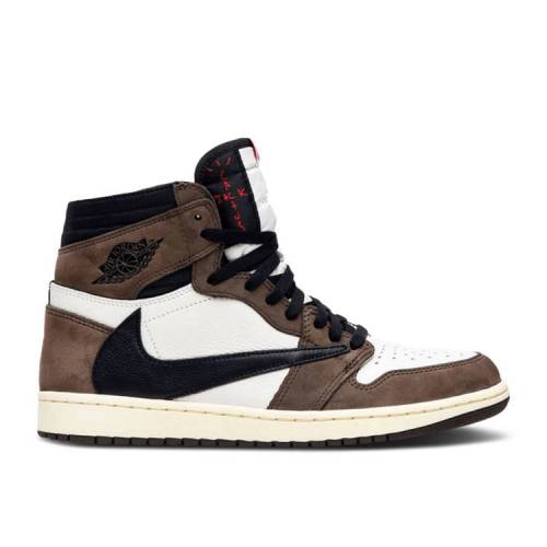 【 AIR JORDAN TRAVIS SCOTT X JORDAN 1 RETRO HIGH OG 'MOCHA' SAMPLE / SAIL DARK MOCHA UNIVERSITY RED 】 ナイキ ハイ 赤 レッド エアジョーダン トラヴィススコット スニーカー メンズ