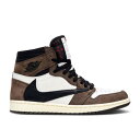 【 AIR JORDAN TRAVIS SCOTT X JORDAN 1 RETRO HIGH OG 'MOCHA' SAMPLE / SAIL DARK MO...