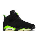 【 AIR JORDAN AIR JORDAN 6 RETRO 'ELECTRIC GREEN' / BLACK ELECTRIC GREEN 】 ナイキ 黒色 ブラック 緑 グリーン エアジョーダン スニーカー メンズ