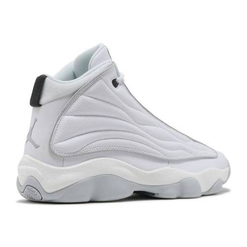 【 AIR JORDAN JORDAN PRO STRONG 'WHITE METALLIC PLATINUM' / WHITE METALLIC PLATINUM 】 ナイキ プロ 白色 ホワイト プラチナム エアジョーダン スニーカー メンズ