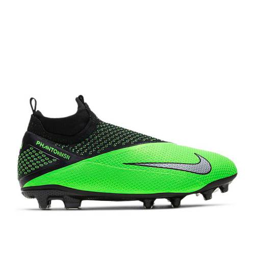 楽天スニケス【 NIKE PHANTOM VISION 2 ELITE DYNAMIC FIT MG GS 'BLACK GREEN STRIKE' / GREEN STRIKE BLACK METALLIC 】 エリート ダイナミック 緑 グリーン ストライク 黒色 ブラック ジュニア キッズ ベビー マタニティ スニーカー