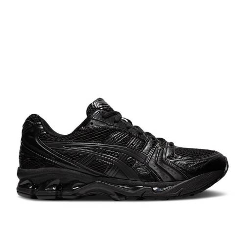 【 ASICS GEL KAYANO 14 'TRIPLE BLACK' / BLACK GRAPHITE GREY 】 黒色 ブラック 灰色 グレー スニーカー メンズ アシックス
